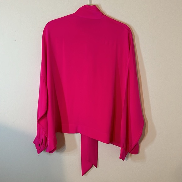 Libertine ‘OVERSATURATED SILKS’ PINK TIE BLOUSE and PANTS - Picture 9 of 16